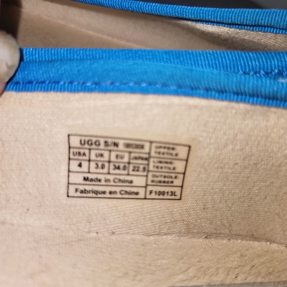 Ugg flower espadrilles. - Picture 3 of 4